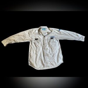 Bugle Boy Tan Shirt with Embroidered Logo